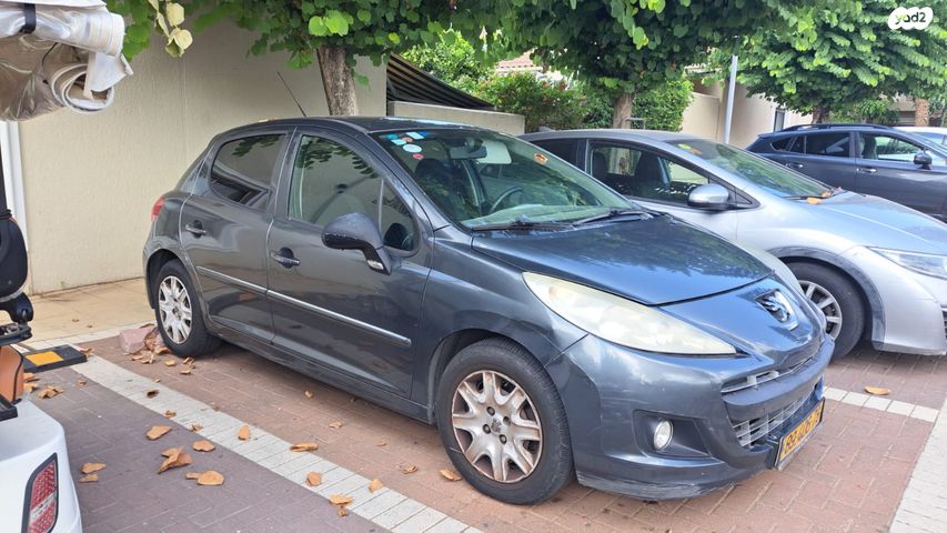 מודעת רכב פיג'ו 207