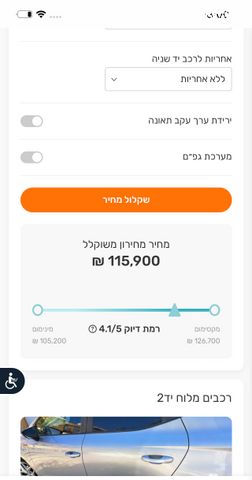 מודעת רכב סיאט לאון