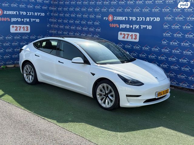 מודעת רכב טסלה מודל 3 2