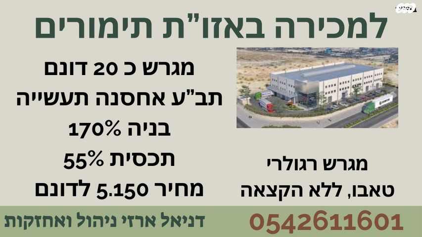 מגרשים, פארק התעסוקה יואב / תעשיון ראם