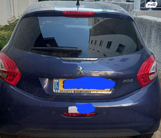 מודעת רכב פיג'ו 208