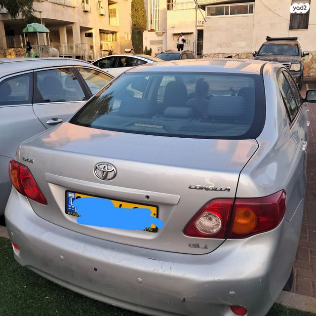 מודעת רכב טויוטה קורולה