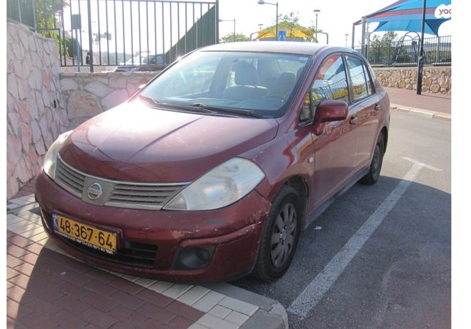 מודעת רכב ניסאן טידה