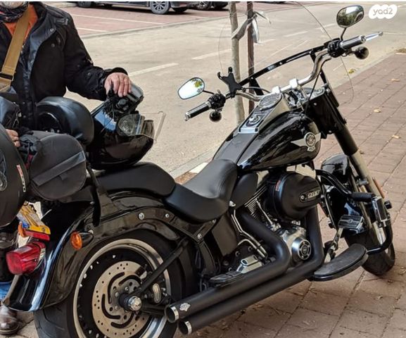 מודעת רכב הרלי דיווידסון פאט בוי 1690