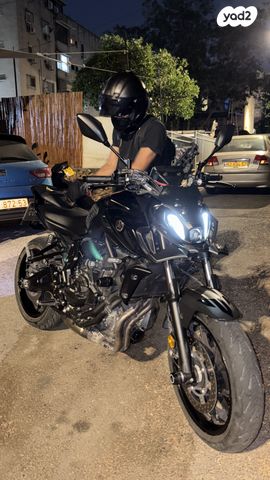 מודעת רכב ימאהה MT 07