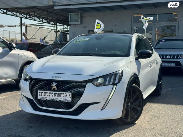 מודעת רכב פיג'ו 208