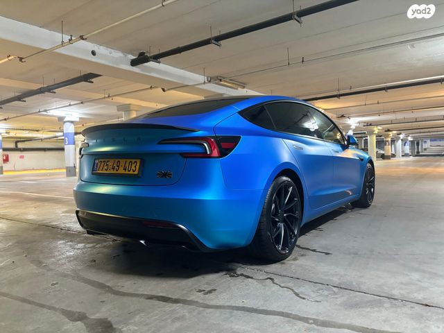 מודעת רכב טסלה מודל 3