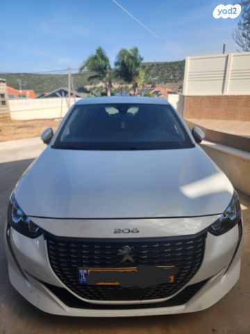 מודעת רכב פיג'ו 208