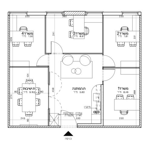 משרדים, הנופר 2, אזור תעשייה קרית אתגרים, רעננה