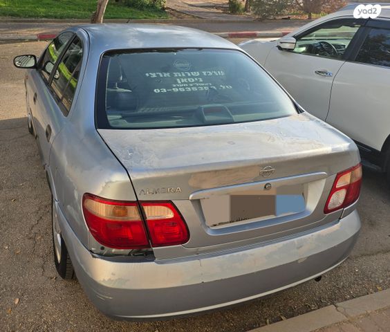 מודעת רכב ניסאן אלמרה