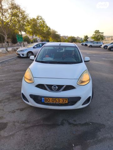 מודעת רכב ניסאן מיקרה