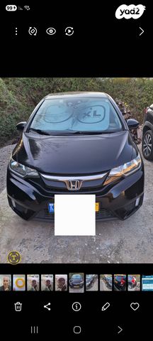 מודעת רכב הונדה ג'אז 