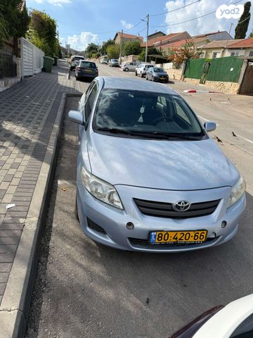 מודעת רכב טויוטה קורולה