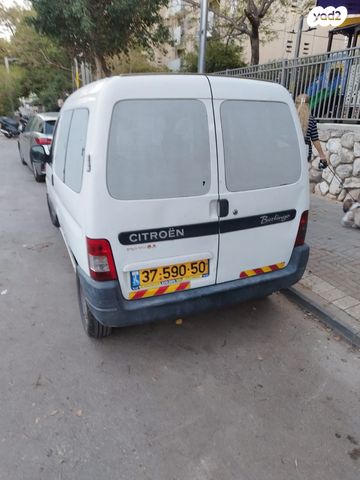 ברלינגו  X ידני מיניוואן / MPV 5 מק 4 דל 1.9 (71 כ״ס) [2002-2007]