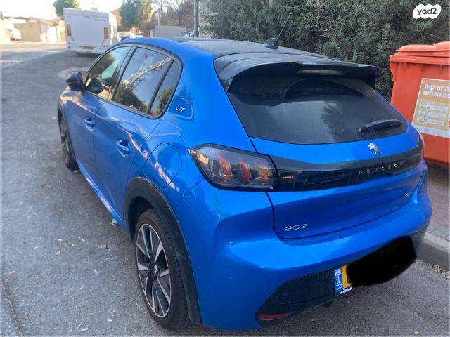 מודעת רכב פיג'ו 208