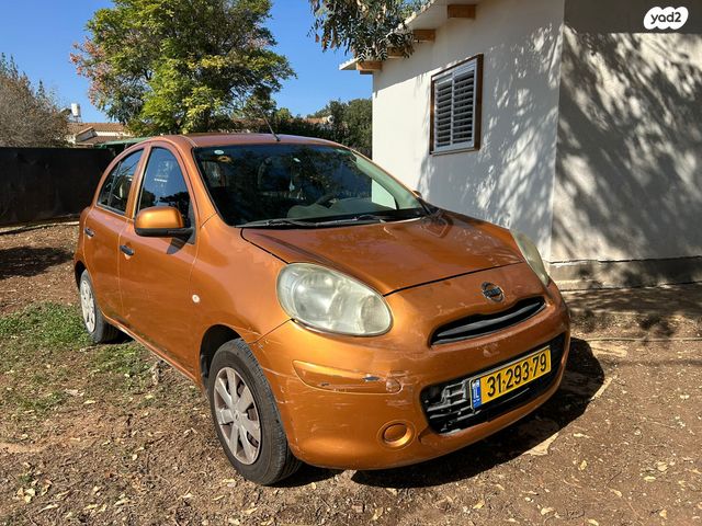 מודעת רכב ניסאן מיקרה