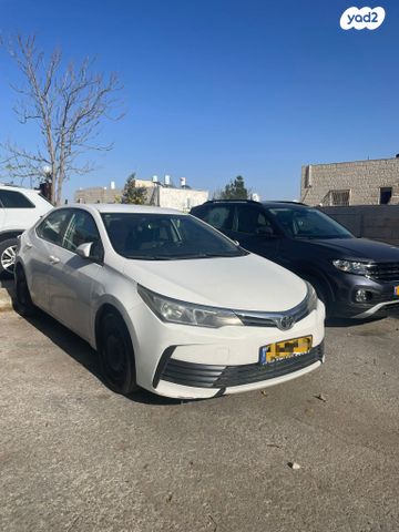 מודעת רכב טויוטה קורולה