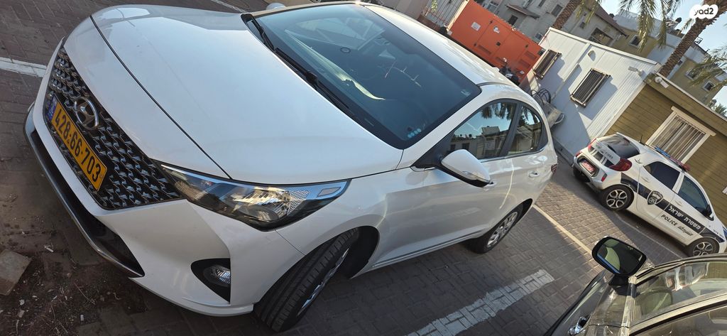 מודעת רכב יונדאי אקסנט i25