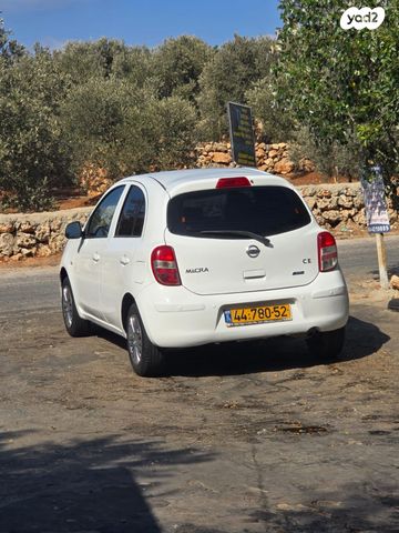 מודעת רכב ניסאן מיקרה