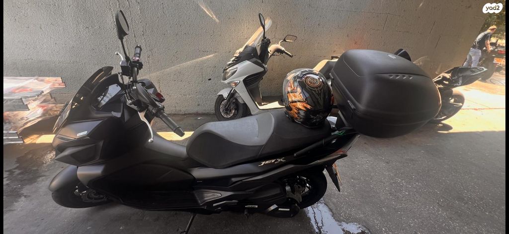 מודעת רכב סאן יאנג ג'ט איקס 125