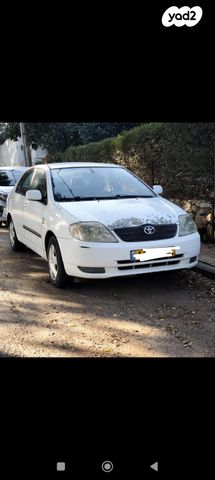 מודעת רכב טויוטה קורולה