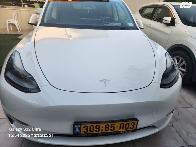מודעת רכב טסלה מודל Y