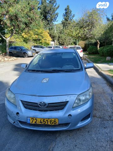 מודעת רכב טויוטה קורולה