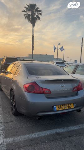 G37 4X2 GT Premium אוט׳ סדאן 5 מק 4 דל 3.7 (315 כ״ס)