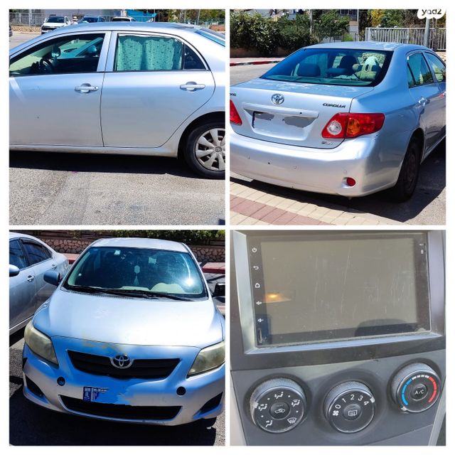 מודעת רכב טויוטה קורולה