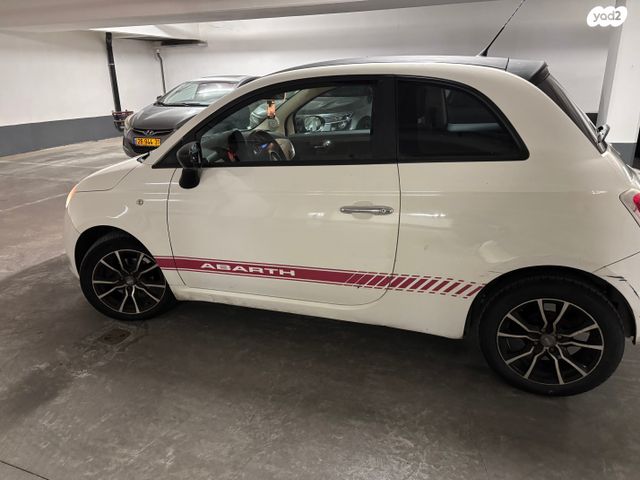 מודעת רכב פיאט 500