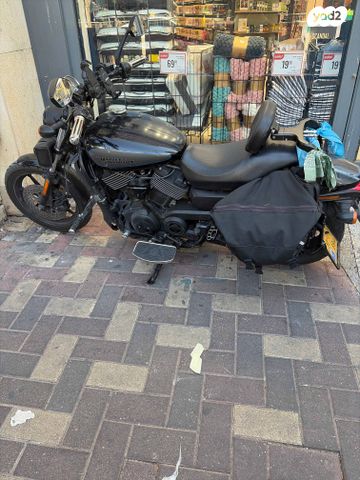 מודעת רכב הרלי דיווידסון סטריט 750