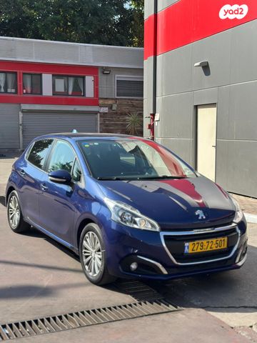 מודעת רכב פיג'ו 208