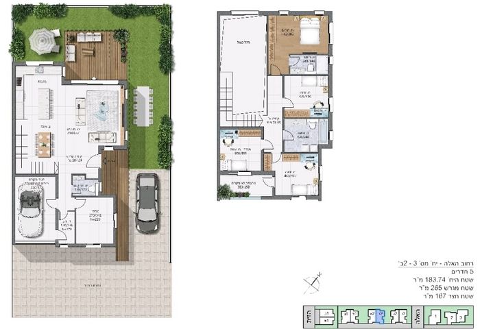 דו משפחתי, בנימינה גבעת עדה