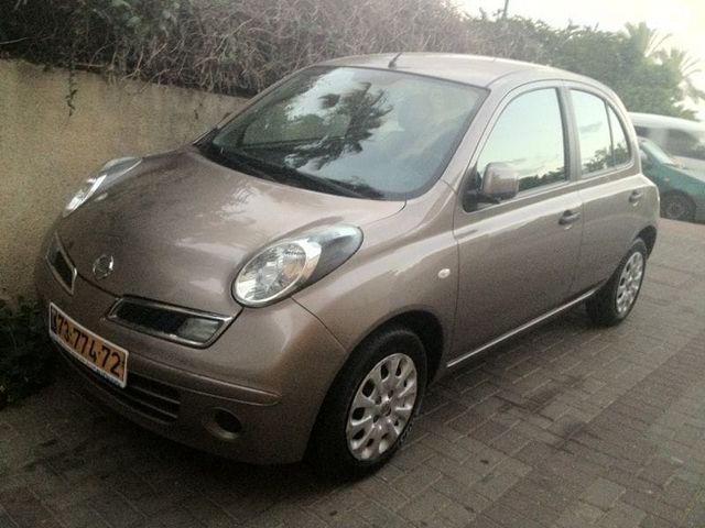 מודעת רכב ניסאן מיקרה