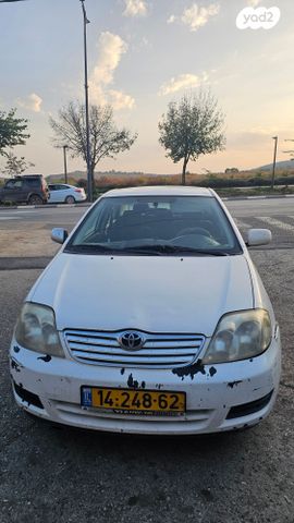 מודעת רכב טויוטה קורולה