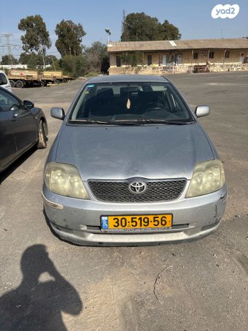 מודעת רכב טויוטה קורולה