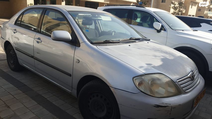 מודעת רכב טויוטה קורולה