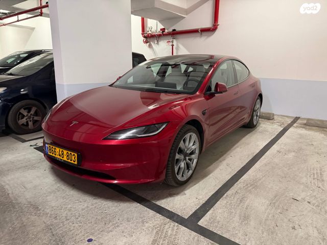 מודעת רכב טסלה מודל 3