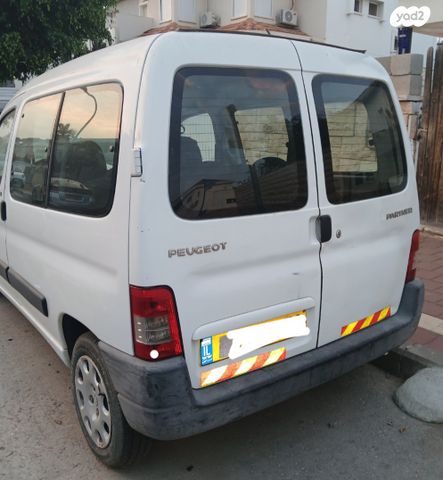 מודעת רכב פיג'ו פרטנר