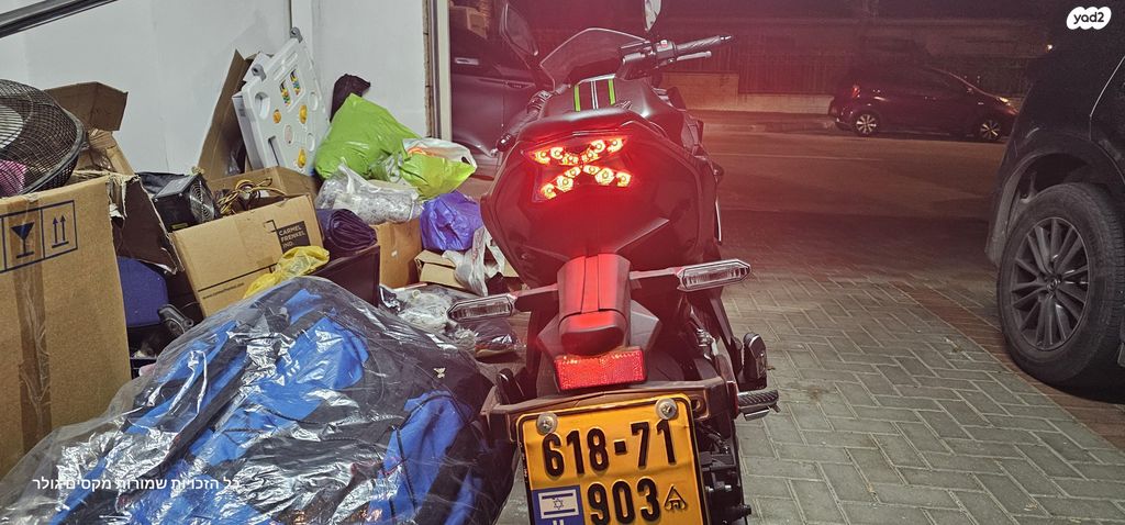מודעת רכב קאוואסאקי נינג'ה 650