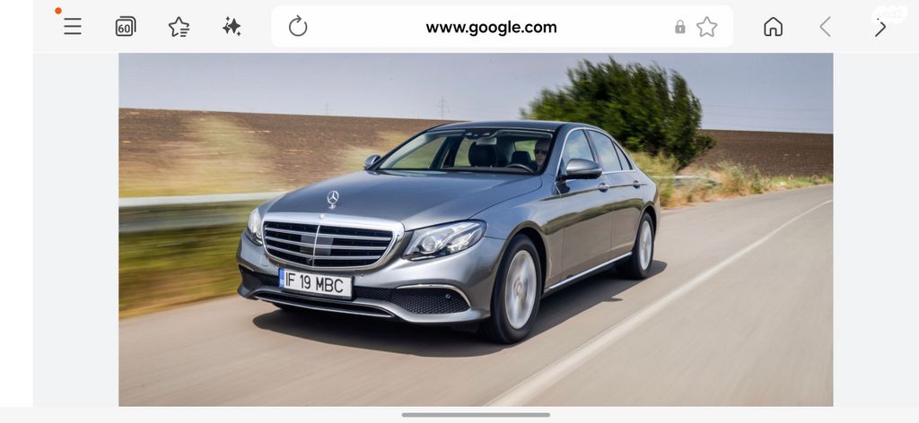 מודעת רכב מרצדס-בנץ E-class