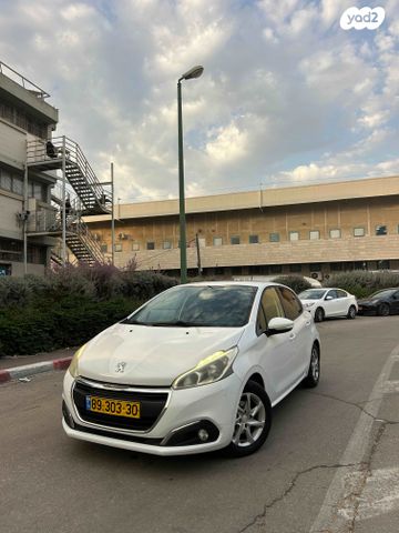 מודעת רכב פיג'ו 208