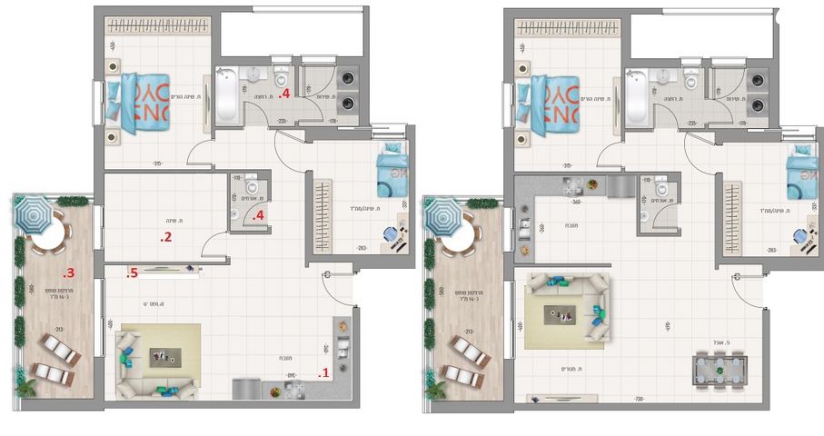 דירה, גאולה כהן, נאות פרס, רמלה