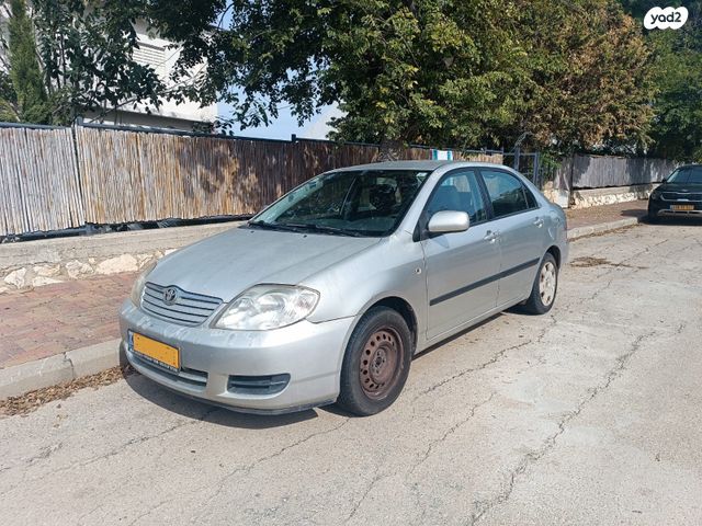 מודעת רכב טויוטה קורולה