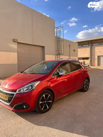 מודעת רכב פיג'ו 208