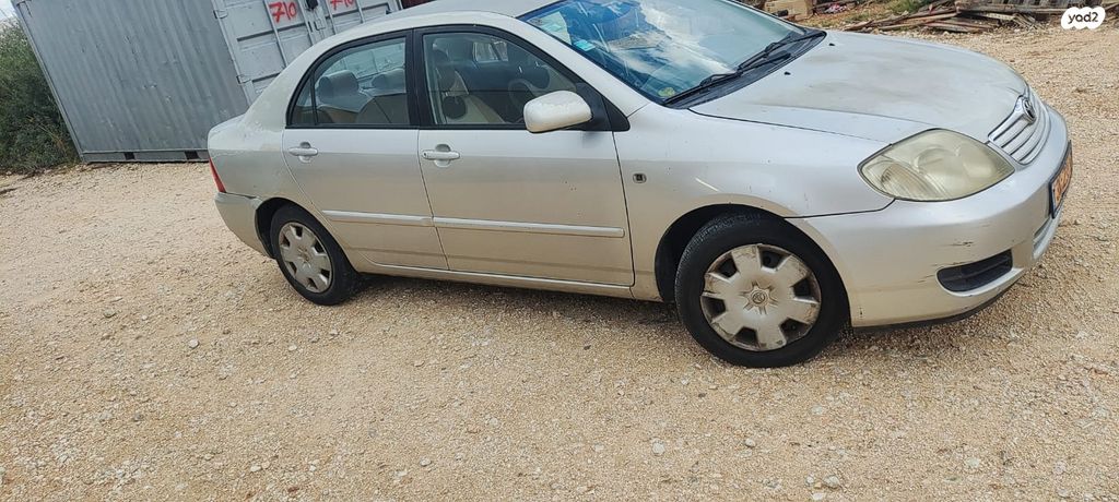 מודעת רכב טויוטה קורולה