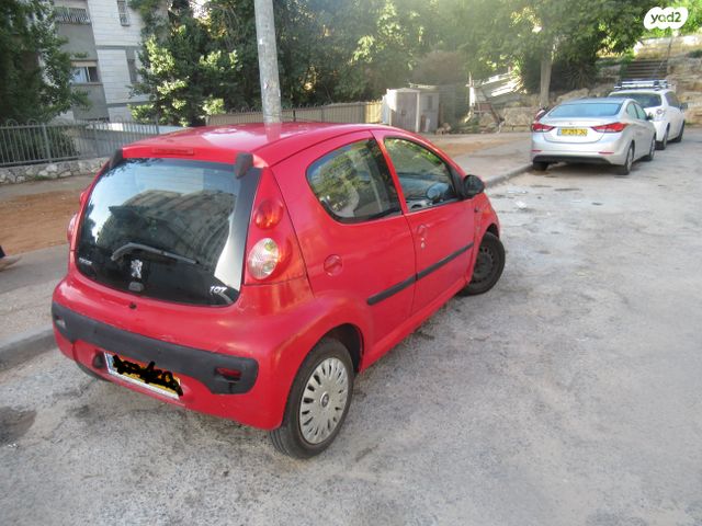 מודעת רכב פיג'ו 107