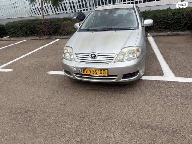 מודעת רכב טויוטה קורולה