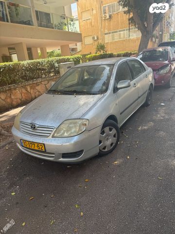 מודעת רכב טויוטה קורולה