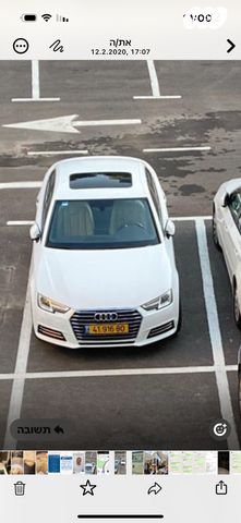 מודעת רכב אאודי A4